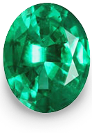 Grade AAA lab grown emerald